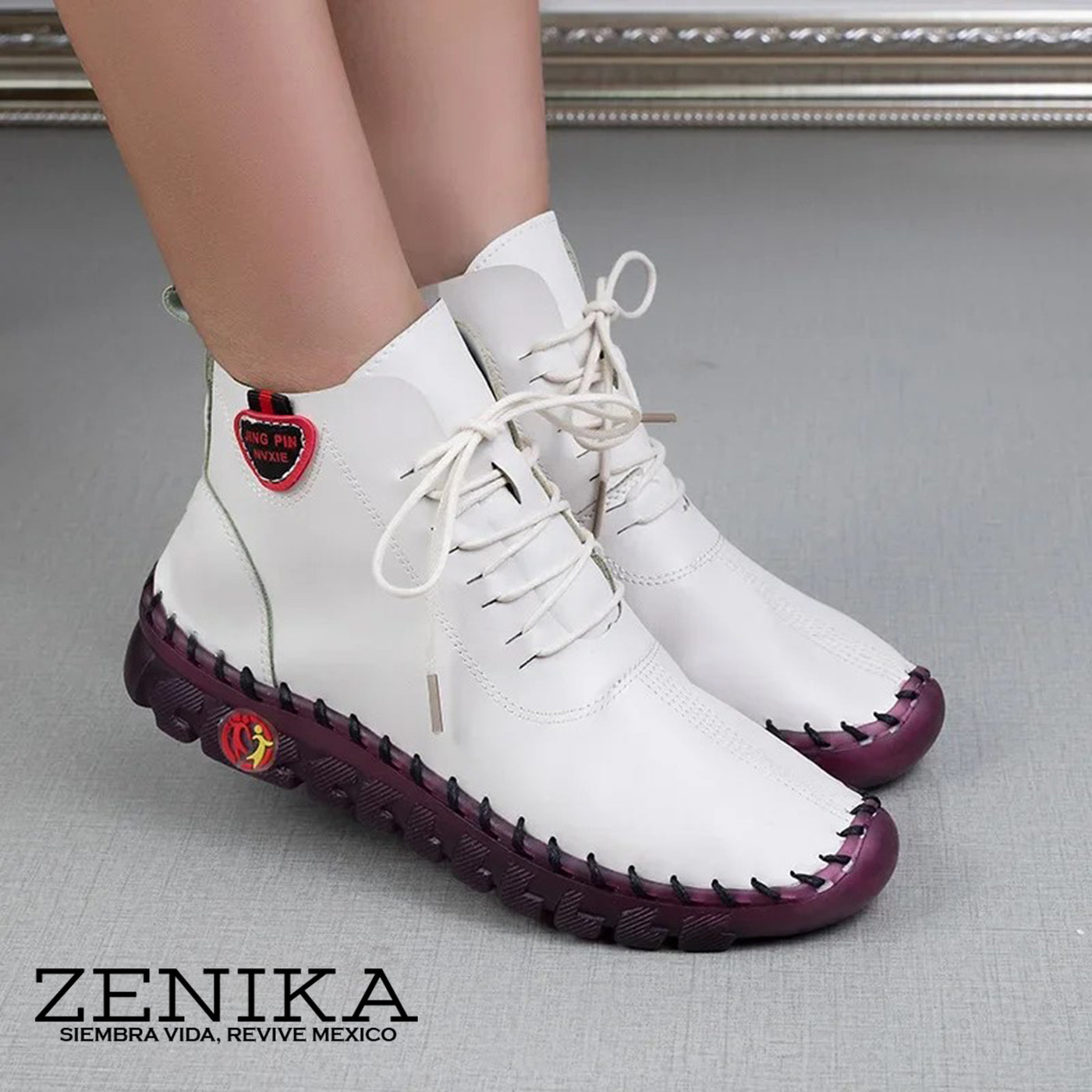 ZAPATOS DE CUERO TACANA™ | EDICIÓN MUJER ZENIKA®