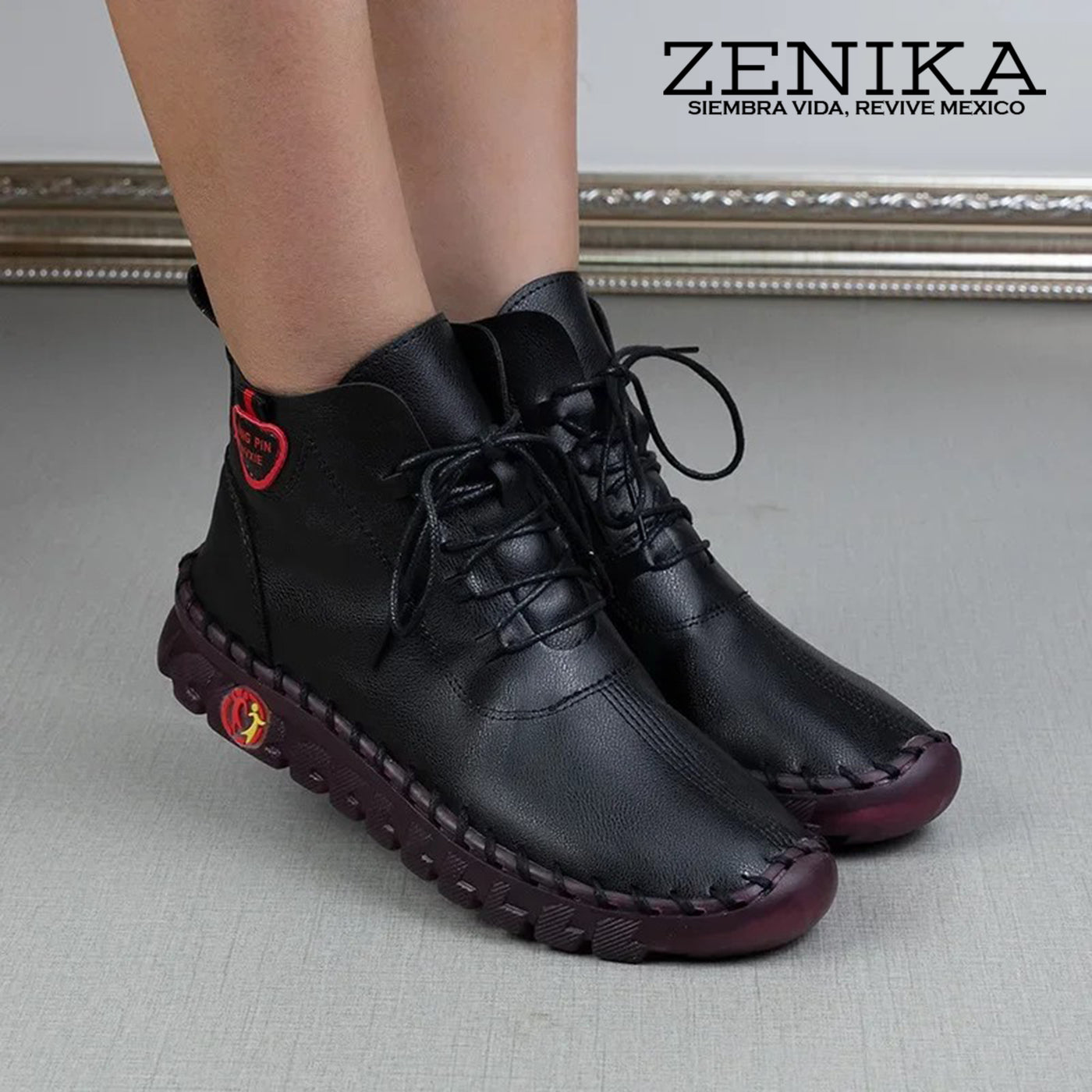 ZAPATOS DE CUERO TACANA™ | EDICIÓN MUJER ZENIKA®