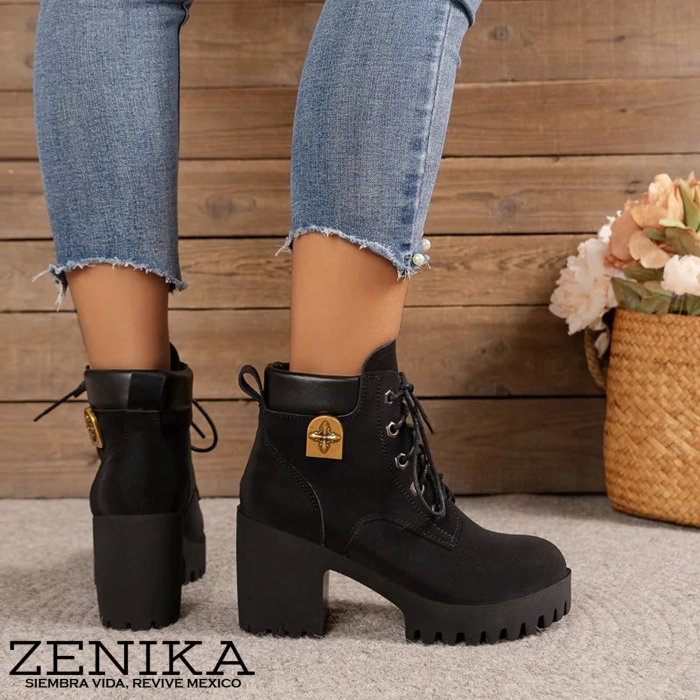 ZAPATOS DE CUERO BUFA™ | EDICIÓN MUJER ZENIKA®