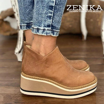 ZAPATOS DE CUERO AJUSCO™ | EDICIÓN MUJER ZENIKA®