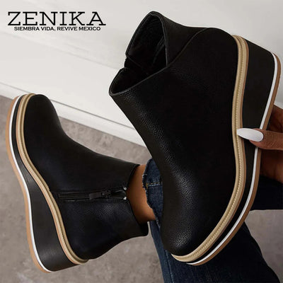 ZAPATOS DE CUERO AJUSCO™ | EDICIÓN MUJER ZENIKA®