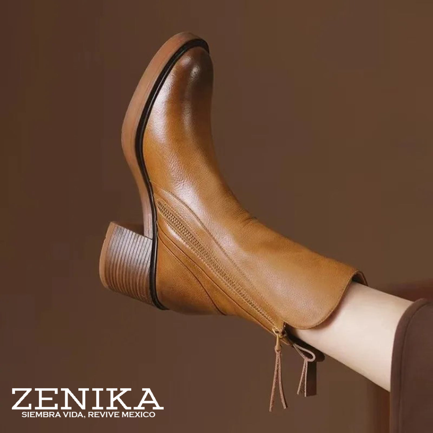 ZAPATOS DE CUERO SILLA™ | EDICIÓN MUJER ZENIKA®