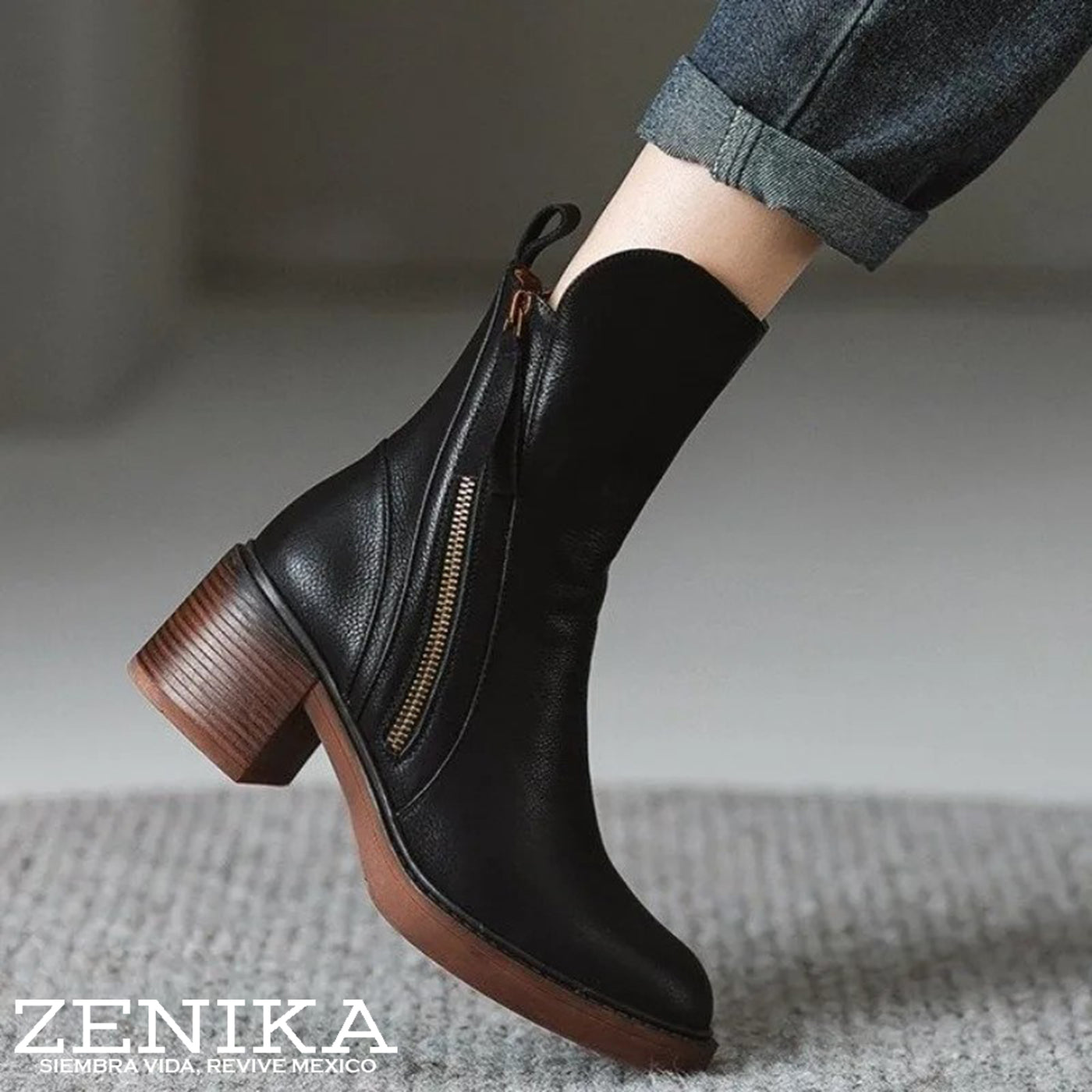 ZAPATOS DE CUERO SILLA™ | EDICIÓN MUJER ZENIKA®