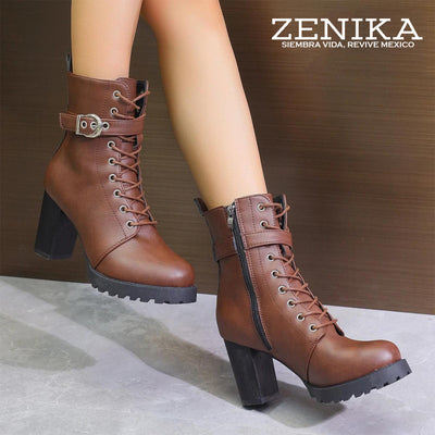 ZAPATOS DE CUERO CIHUATL™ | EDICIÓN MUJER ZENIKA®