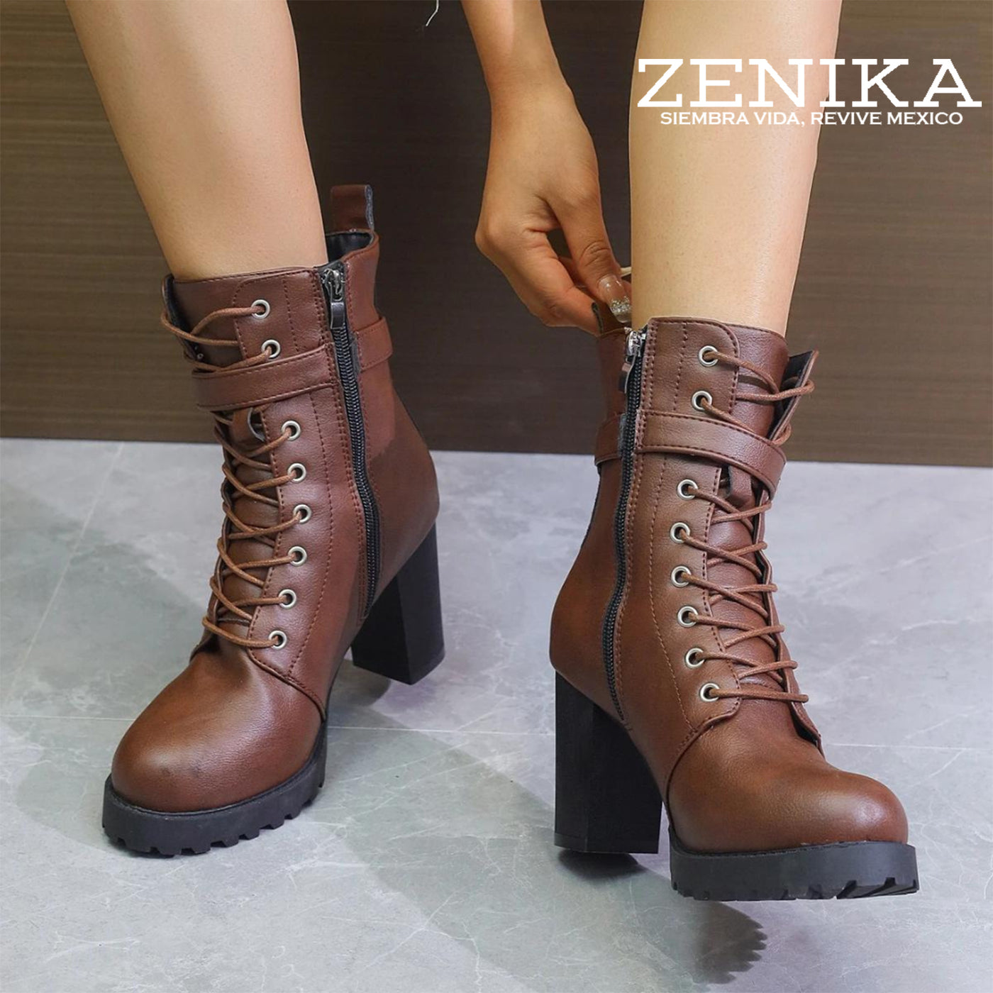 ZAPATOS DE CUERO CIHUATL™ | EDICIÓN MUJER ZENIKA®