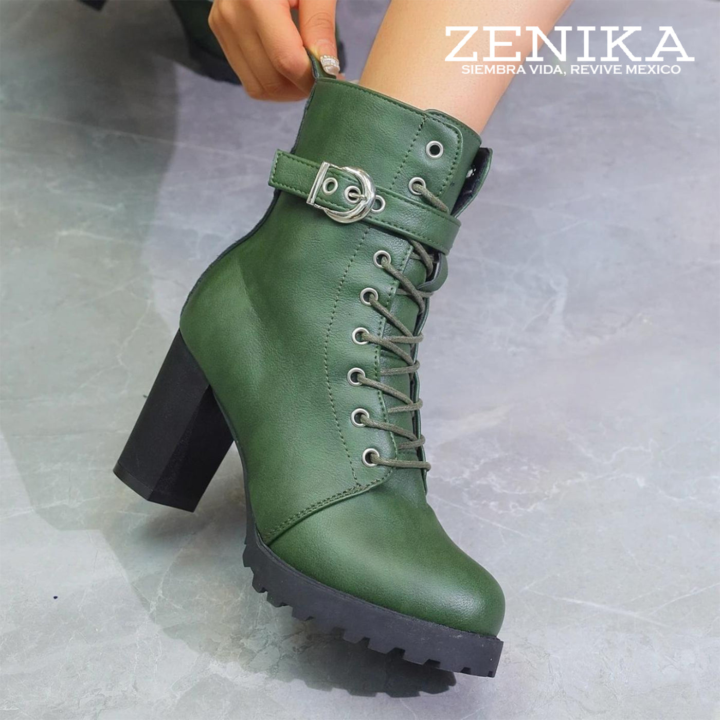 ZAPATOS DE CUERO CIHUATL™ | EDICIÓN MUJER ZENIKA®