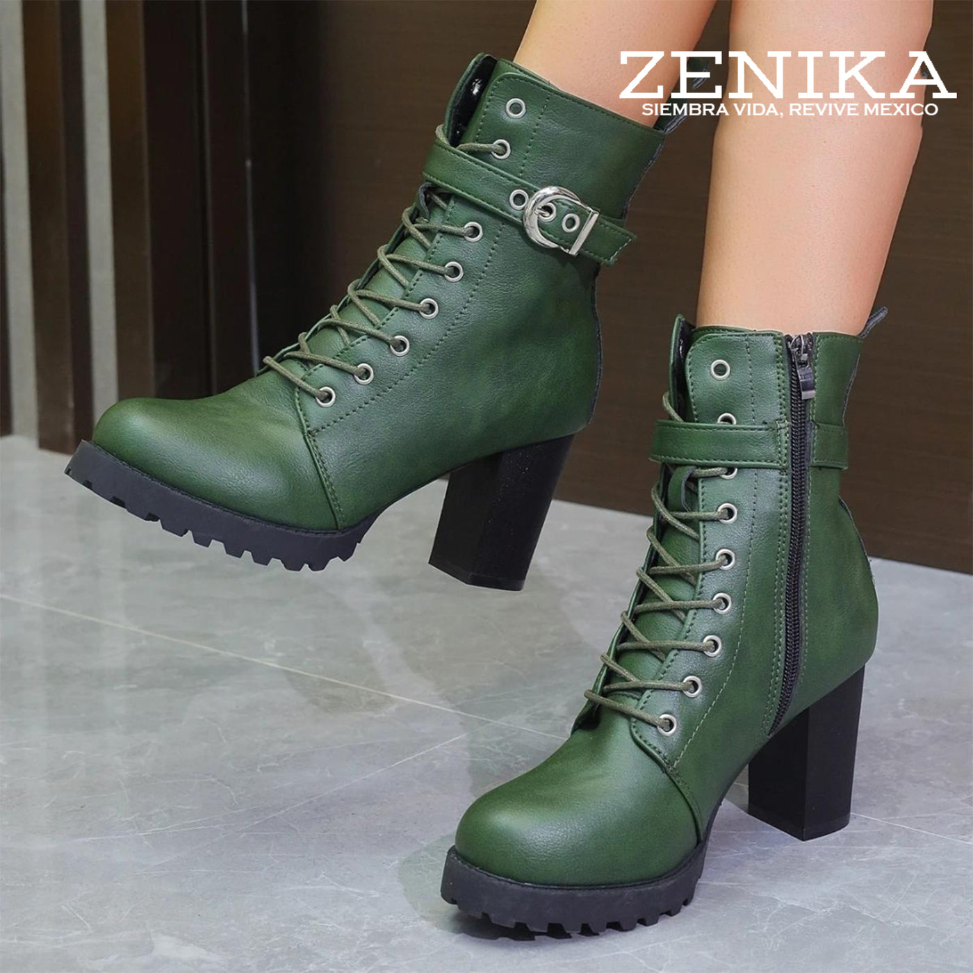 ZAPATOS DE CUERO CIHUATL™ | EDICIÓN MUJER ZENIKA®