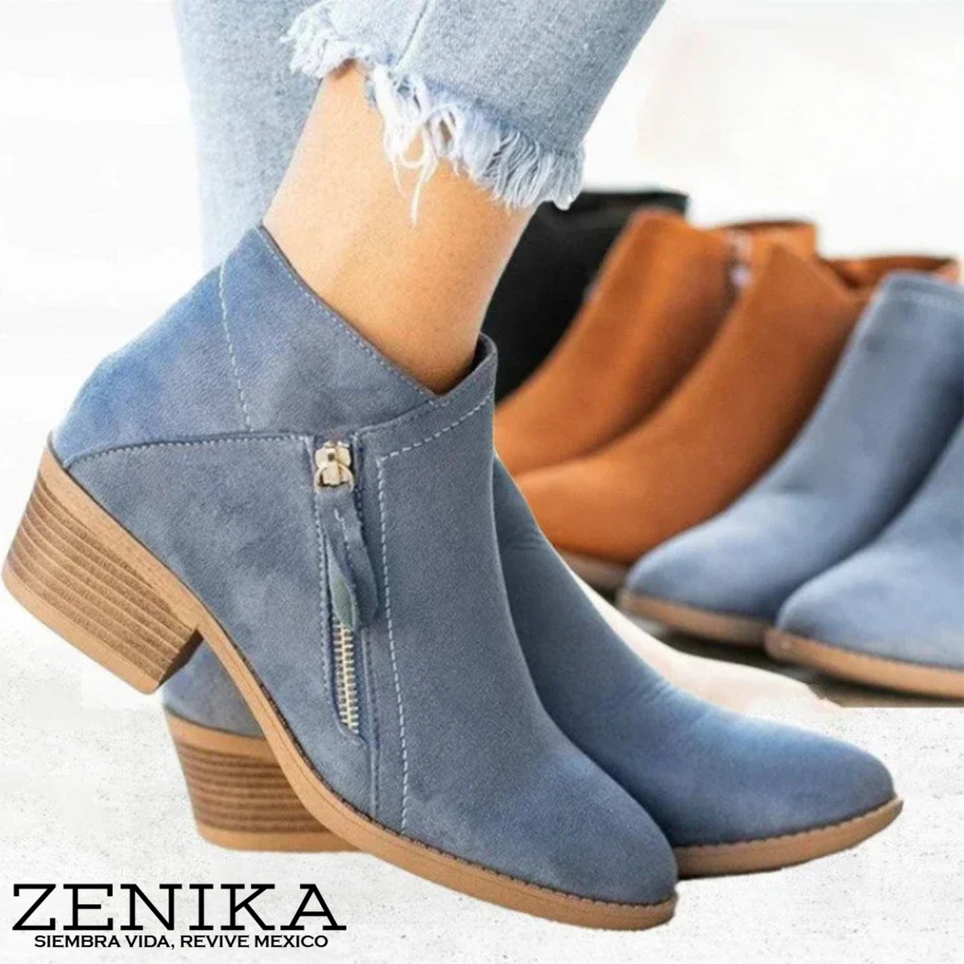 ZAPATOS DE CUERO LA CRUZ™ | EDICIÓN MUJER ZENIKA®