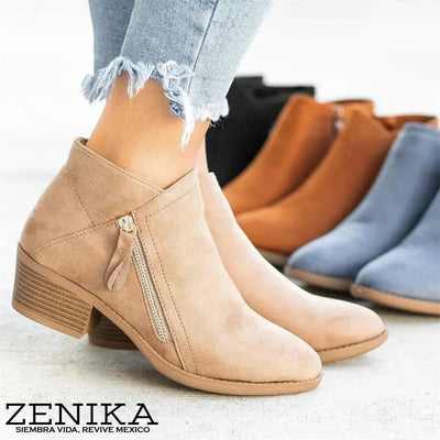 ZAPATOS DE CUERO LA CRUZ™ | EDICIÓN MUJER ZENIKA®