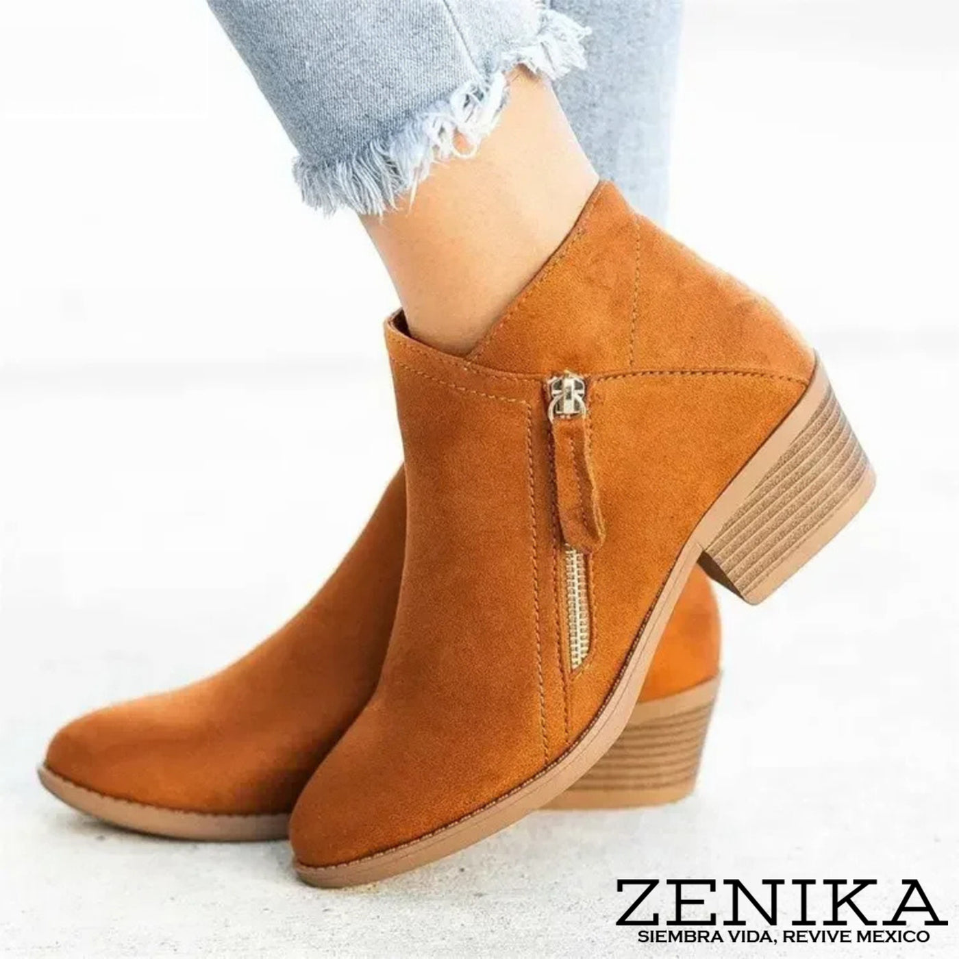 ZAPATOS DE CUERO LA CRUZ™ | EDICIÓN MUJER ZENIKA®