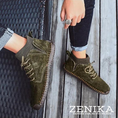 ZAPATOS DE CUERO MALINCHE™ | EDICIÓN LIMITADA ZENIKA®